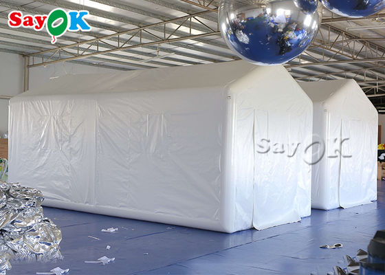 Inflatable Pole Tent Inflatable Emergency 6x3x3mH Medical Isolation Tents