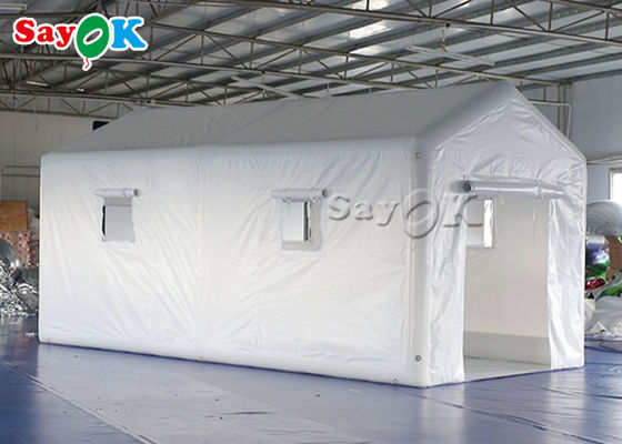 Inflatable Pole Tent Inflatable Emergency 6x3x3mH Medical Isolation Tents