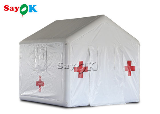 Field Hospital Tent Mobile 3x3mH Inflatable Emergency Tent For Military Field