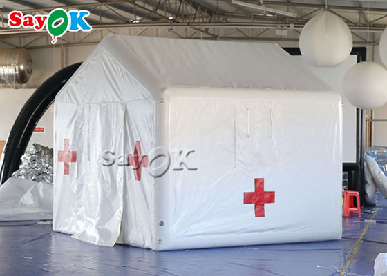 Field Hospital Tent Mobile 3x3mH Inflatable Emergency Tent For Military Field