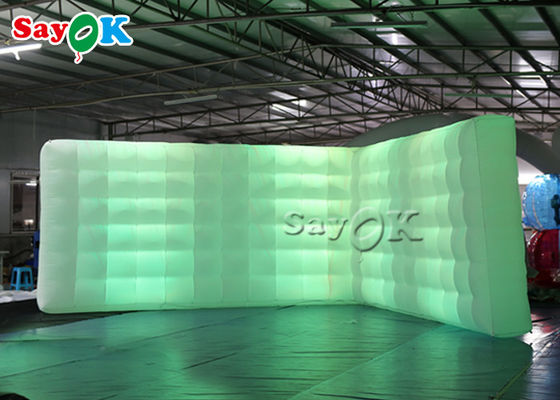 Custom Made Party Led Light 5x2.5mH Inflatable Air Wall