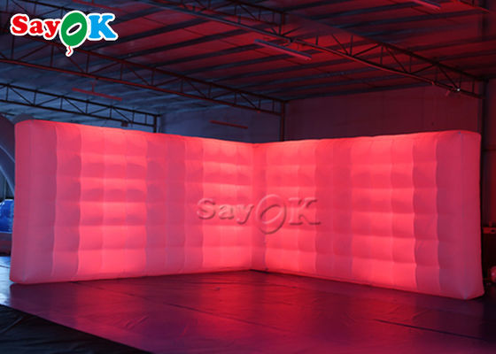 Custom Made Party Led Light 5x2.5mH Inflatable Air Wall