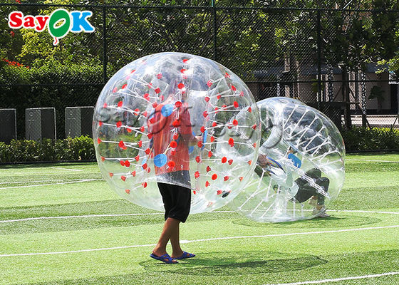 Inflatable Games For Adults Clear Human Inflatable Body Bubble Ball For Team Building Sports Game