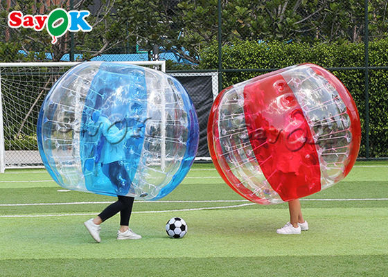 Soccer Inflatable Games 1.8m PVC Inflatable Bumper Ball For Adults Child Outdoor Activity