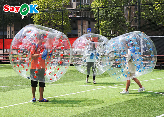Inflatable Games For Adults Clear Human Inflatable Body Bubble Ball For Team Building Sports Game