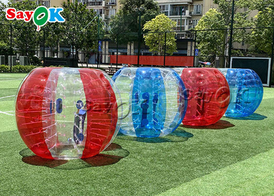 Soccer Inflatable Games 1.8m PVC Inflatable Bumper Ball For Adults Child Outdoor Activity