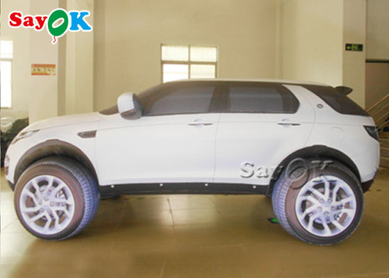 Custom White Oxford Inflatable Vehicle For Advertising