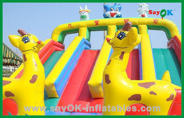 Ginat Commercial Residential Bounce House Inflatable Bouncer / Inflatable Slide / Inflatable Combo For Kids