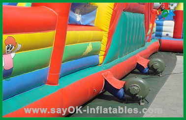 Ginat Commercial Residential Bounce House Inflatable Bouncer / Inflatable Slide / Inflatable Combo For Kids