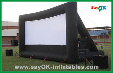 Large Inflatable Movie Screen Advertising Inflatable Movie Screen / Inflatable Tv Screen For Outdoor Party