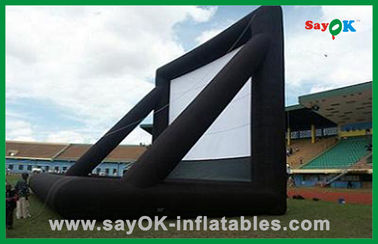 Large Inflatable Movie Screen Advertising Inflatable Movie Screen / Inflatable Tv Screen For Outdoor Party