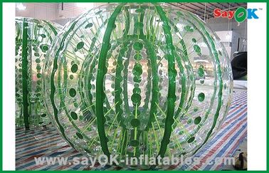 Customized Giant Durable Inflatable Zorbing Ball For Hamster Ball Game 2.3x1.6m