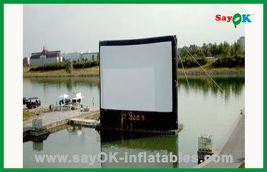 Portable Outdoor Movie Screen Inflatable Movie Screen In Water L4m XH3m Inflatable TV Screen