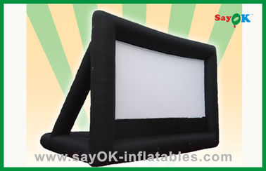Mediul Size Inflatable Movie Screen , Inflatable Projection Screen