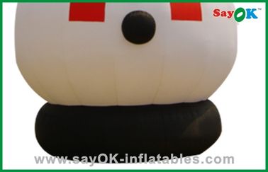 huge Christmas Snowman Inflatable Holiday Decorations Oxford Cloth