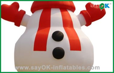 huge Christmas Snowman Inflatable Holiday Decorations Oxford Cloth