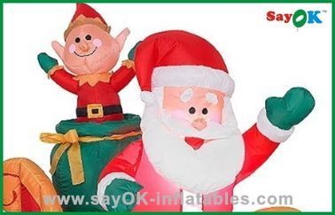 Inflatable Christmas Decoration For Advertisement Large Santa Claus