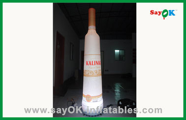 Commercial Inflatable Wine Bottle , Inflatable Holiday Decorations