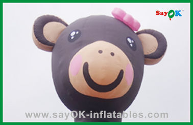 Pink Lovely Inflatable Bear Inflatable Cartoon Character Inflatable Animals For Advertising
