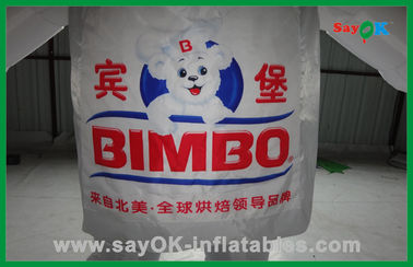 Inflatable Animal Balloons White Custom Advertising Inflatable Bear Inflatable Cartoon Characters