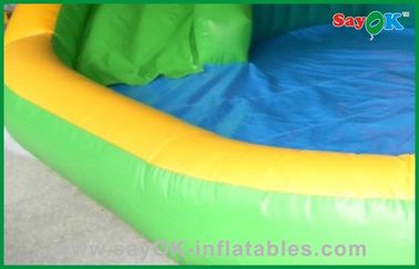 Commercial Blow Up Slip N Slide Inflatable Bounce House With Water Slide , Air Blown Inflatables Small Inflatable Slide