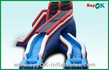 Commercial Inflatable Slide 0.55mm PVC Blow Up Slip N Slide Combo Home Backyard Inflatable Bouncer &amp; Slider