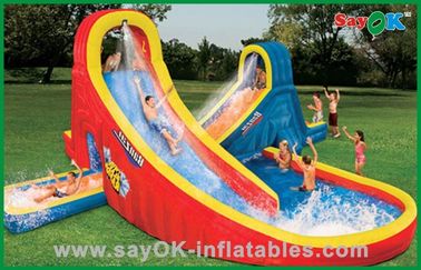 Blow Up Slip N Slide Amusement Park Bouncer And Inflatable Bouncer Slide For Children