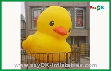 Yellow Duck Inflatable Cartoon Characters Inflatable Advertising Balloons