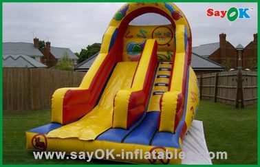 Outdoor Inflatable Water Slides Commercial Playground Inflatable Bouncer Slide Plato PVC Air Bounce House Water Slide