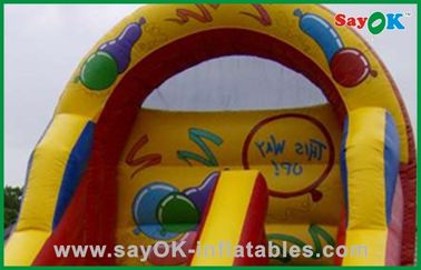 Outdoor Inflatable Water Slides Commercial Playground Inflatable Bouncer Slide Plato PVC Air Bounce House Water Slide