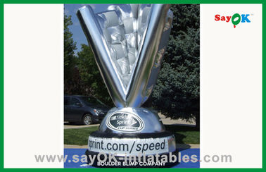 Advertising Giant Inflatable Trophy Cup Strong 210D polyester cloth