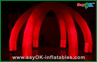 Spiders Shape LED Tent Dome Inflatable Lighting Decoration For Wedding / Party