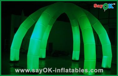 Spiders Shape LED Tent Dome Inflatable Lighting Decoration For Wedding / Party