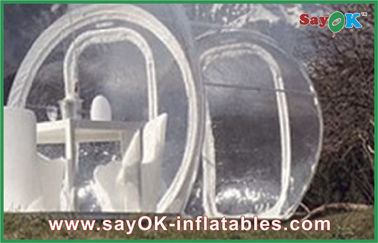 Large Outdoor Clear Inflatable Tent Bubble Transparent Inflatable Camping Tent For 2 Man