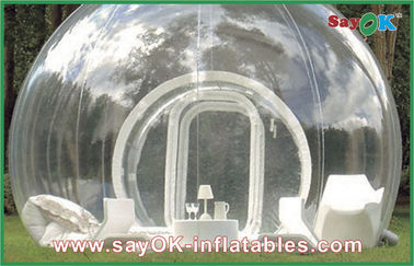 Portable Outdoor Inflatable Bubble Tent Custom Giant Transparent Lawn Tent