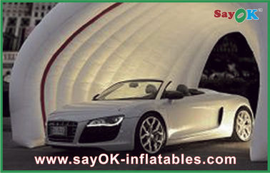 Huge White Inflatable Air Tent For Trading Show / Advertising Oxford Cloth