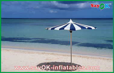 Small Canopy Tent Promotional Beach Parasol Custom Printed Compact Windproof Umbrella