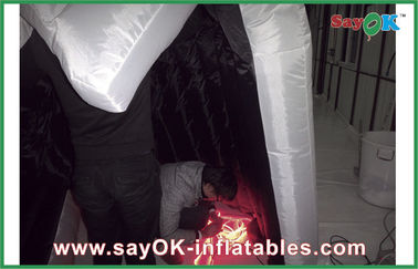 Inflatable Photo Booth Hire White Inflatable Photo Booth With Led Lights Custom Inflatable Products