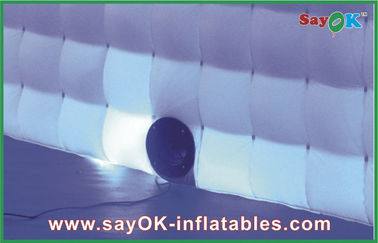 Advertising Booth Displays L2.4 W2.4 H2.5M Custom Inflatable Products With Led Light For Event