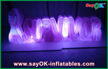 Stage Oxford Cloth Inflatable Lighting Decoration Commercial Inflatable Numbers