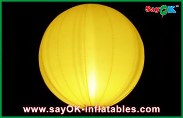 Yellow / Blue LED Balloon Lights Chrismas Inflatable Stage Decoration
