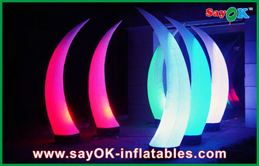 Inflatable Lighting Decoration Inflatable Tusk Decoration With LED