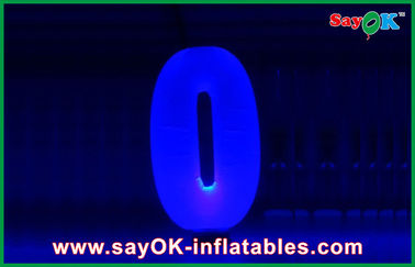 Beautiful Inflatable Lighting Decoration Number For Advertising