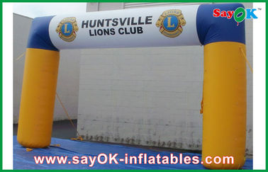 Waterproof Two Foot Inflatable Entrance Arch Custom Advertising Inflatables