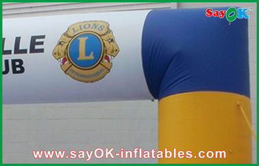 Waterproof Two Foot Inflatable Entrance Arch Custom Advertising Inflatables