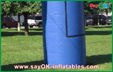 Blue Huge Inflatable Archway Oxford Fabric Commercial Inflatable Structure