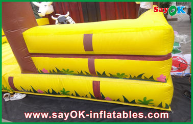 Durable Material PVC Commercial Inflatable Bounce House With Logo Printing