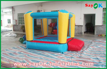 PVC / Oxford Simple Inflatable Bounce Custom Inflatable Bouncy Castle Bounce Houses Rentals For Sales