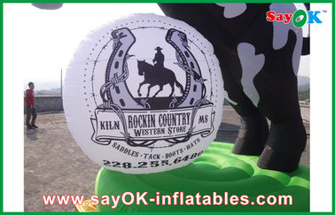 Outdoor Inflatable Horse Model Cartoon Character For Advertising