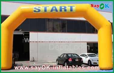 Outdoor Yellow Cheap Advertising Inflatable Arch For Promotion